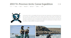 Desktop Screenshot of 3provincecanoe.com