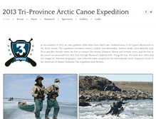 Tablet Screenshot of 3provincecanoe.com